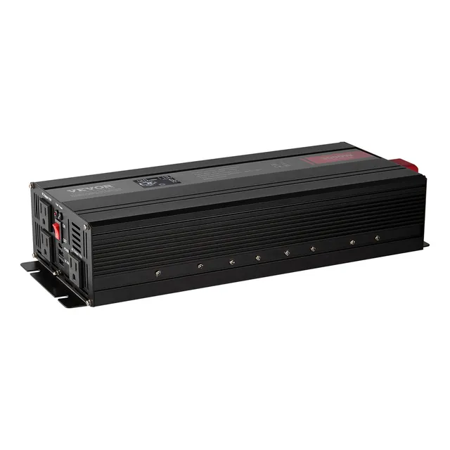 Vevor Inversor De Potencia De Onda Sinusoidal Pura16.3x6.5