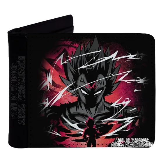 Billetera Cartera Cuero Sintético Dragon Ball Serie Anime 10