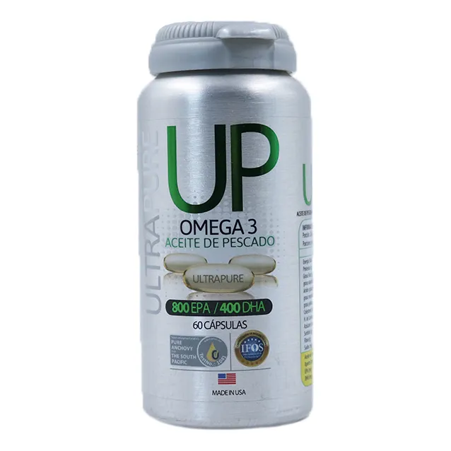 NewScience Omega 3 Up Ultrapure 800 Epa 400 Dha 60 Caps Sabor Sin sabor