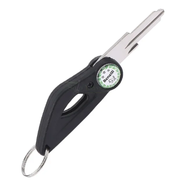 Llave Original Tipo Navaja Para Motos Marca Benelli Con Logo