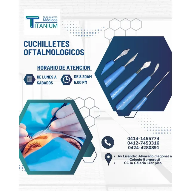 Cuchilletes Oftalmologicos