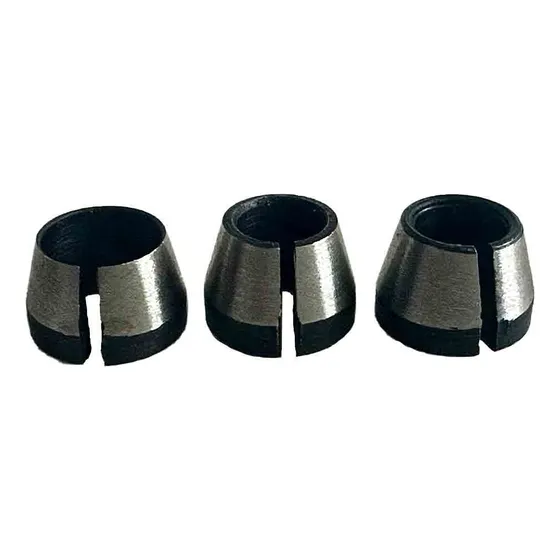 Collet 3 Piezas  6mm, ¼ , 8mm Ingco Total Bosh Stanley