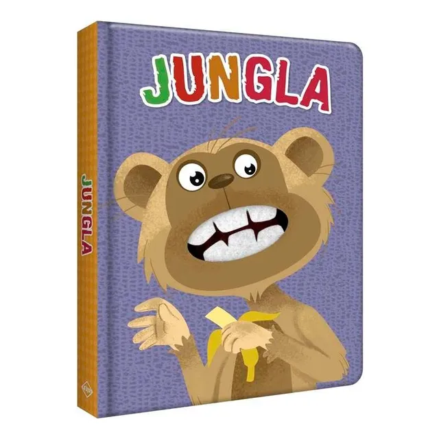  Libro Educativo Infantil Jungla Aventuras Animales Niños