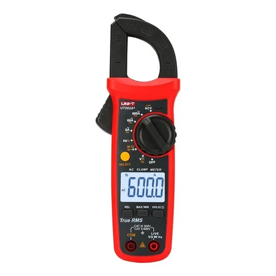 Pinza Voltiamperimetrica Autorango Unit Ut202a+ True Rms