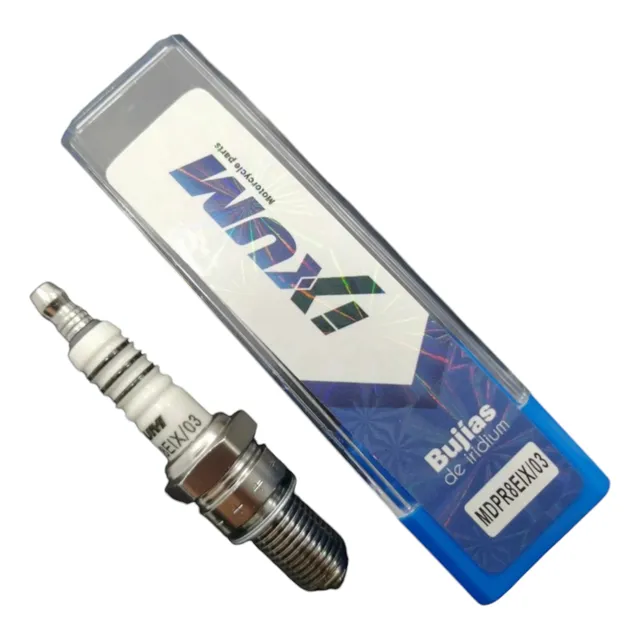 Bujía Iridium Rosca Larg 12mm Xt225 Xl200 Gs500 Aktevo Bross