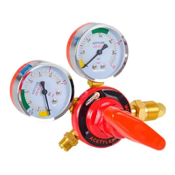 Regulador De Acetileno Para Oxicorte Enzo 0-35 / 0-500 Psi