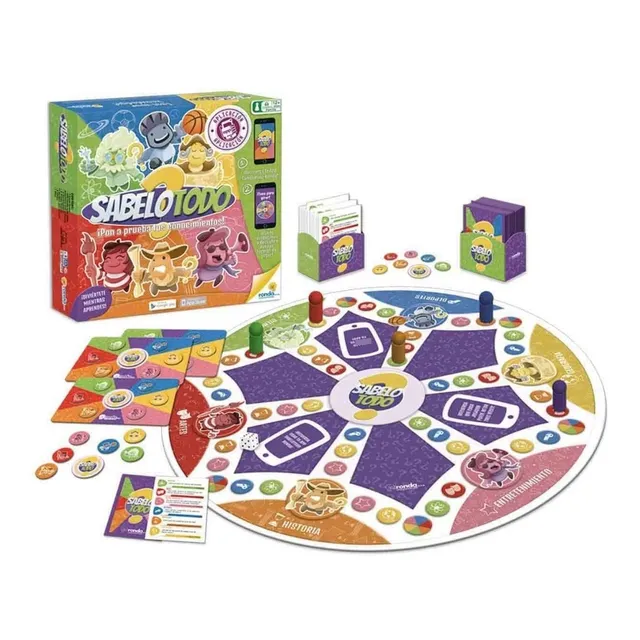 Juego De Mesa Sabelotodo Niños Y Adultos