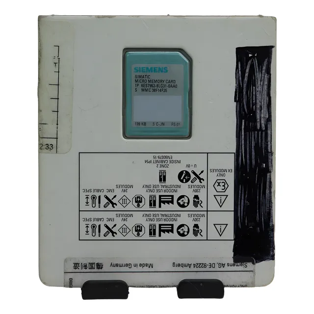 Siemens 6es7 953-8lg31-0aa0 Simatic S7-300 Micro Mem