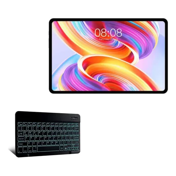 Boxwave Teclado Para Teclast T50 2023 Bluetooth Slimkeys Luz