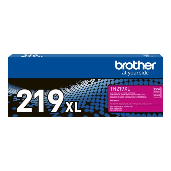 Toner Magenta De Alto Rendimiento Brother Tn219xlm 2300 Pag