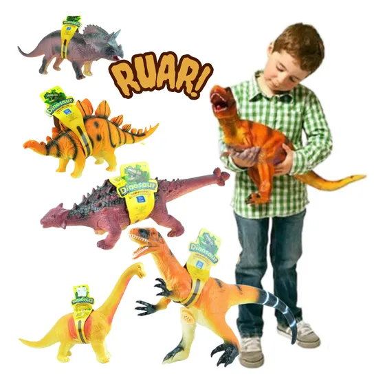 Dinosaurio Grande De Juguete Para Niños 5 Modelos Con Sonido