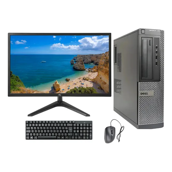 Cpu+monitor 22`cpu Dell Core-i7 16gb Ssd 480gb + Kit Pc