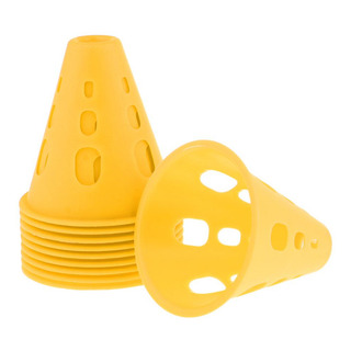 10 Peças Pequenos Cones De Marcação Com Furos A De 10 Peças Pequenos Cones De Marcação Com Furos A De