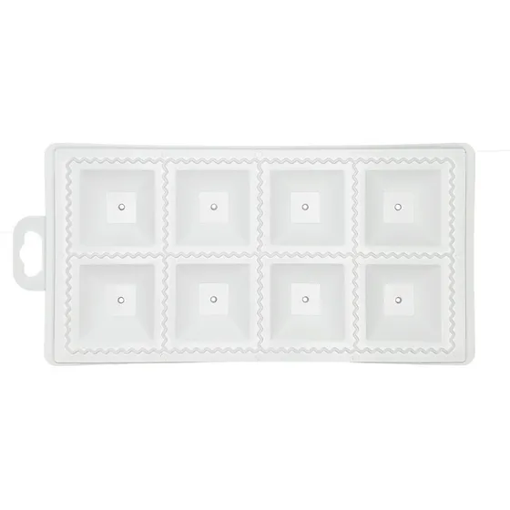 Molde Para Ravioles Raviolera Placa De Plástico 8 Div 