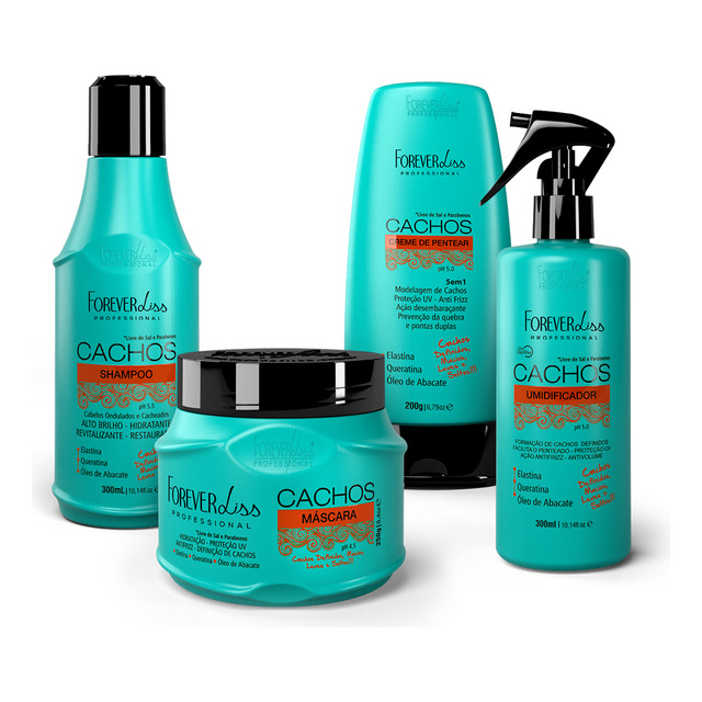 Kit Formador E Manutenção Dos Cachos Forever Liss Kit Formador E Manutenção Dos Cachos Forever Liss