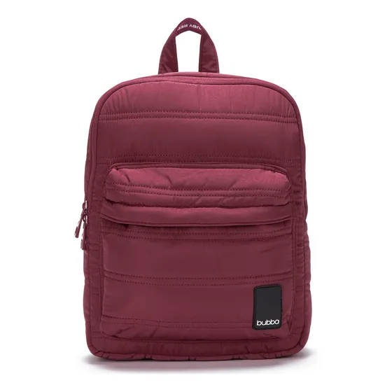 Mochila Viaje Bubba Essentials Mochilas Color Burdeo Diseño Liso