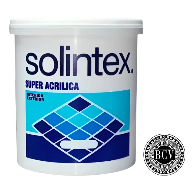 Pintura Solintex Super Acrilica Colores Galón