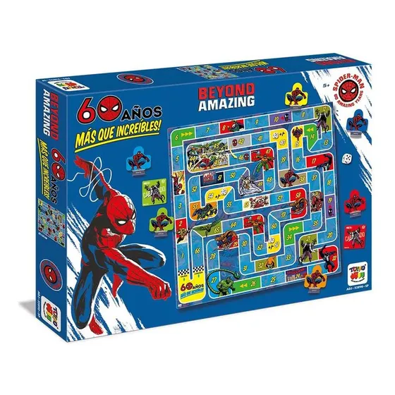 Juego De Mesa Marvel Spiderman Camino 60 Aniversario