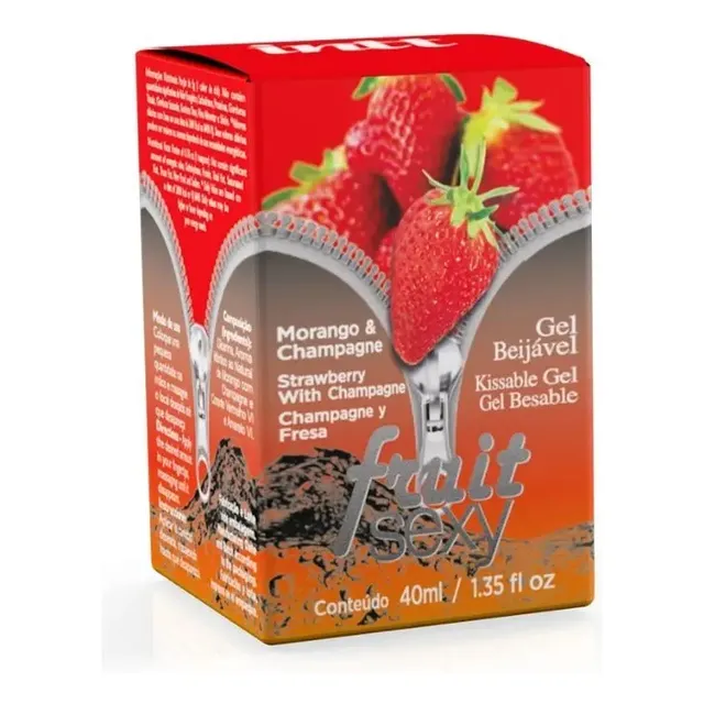Lubricante Aceite Masaje Erotico Intt Frutilla 40ml Ssm