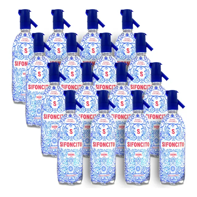 Soda En Sifon 500cc Sifoncito Pack X16 500cc