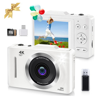 Cámara Digital Compacta Con Autofoco 4k 48 Mp Cámara Web Cámara Digital Compacta Con Autofoco 4k 48 Mp Cámara Web