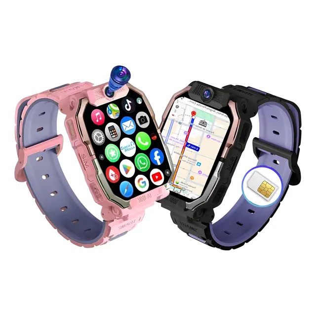 Smartwatch Kids 4g Niños Wifi Touch Sim Localizador Gps Chip