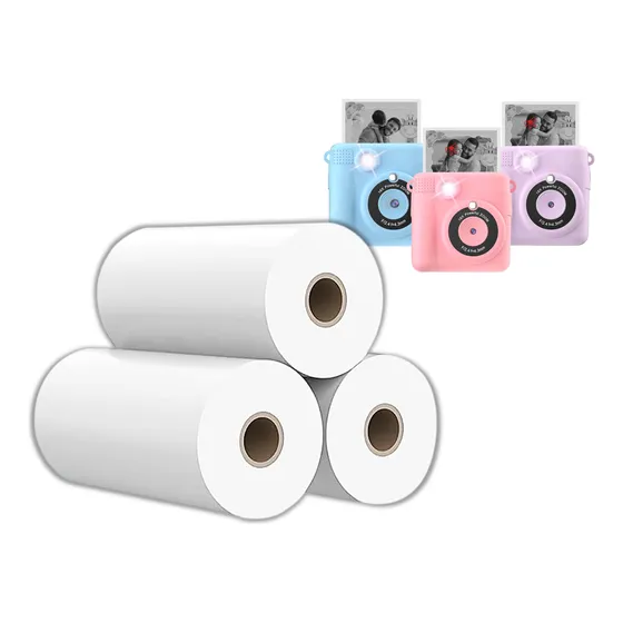 Set 3 Repuesto Rollo De Camara Instantanea Impresora Termica