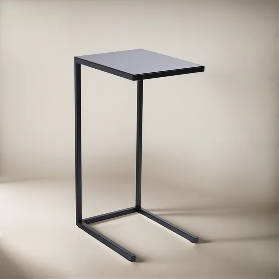 Mesa Auxiliar O Lateral De Arrime Para Sillón Hierro Diseño