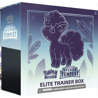 Pokemon Tcg: Elite Trainer Box Sword&shield Silver Tempest Pokemon Tcg: Elite Trainer Box Sword&shield Silver Tempest