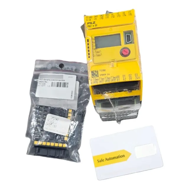 Pilz 772100 Pnoz M B0 Modulo Controlador De Seguridad