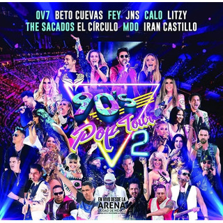 90´s Pop Tour 2 Audio Cd + Dvd Nuevo Y Sellado 90´s Pop Tour 2 Audio Cd + Dvd Nuevo Y Sellado