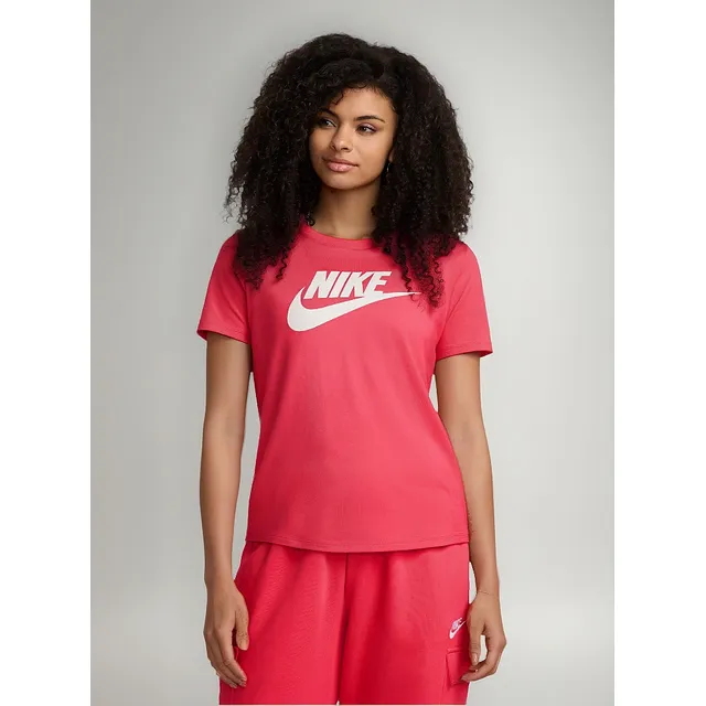 Camiseta Nike Sportswear Essentials Mujer-rojo