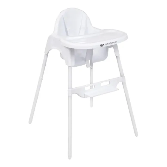 Silla Comedor Blanco Para Bebe Bium Easy