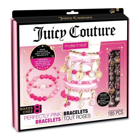 Kit Para Crear Pulseras Juicy Couture Perfectamente Rosado