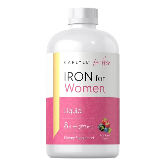 Hierro Liquido Para Mujer Carlyle 237 Ml