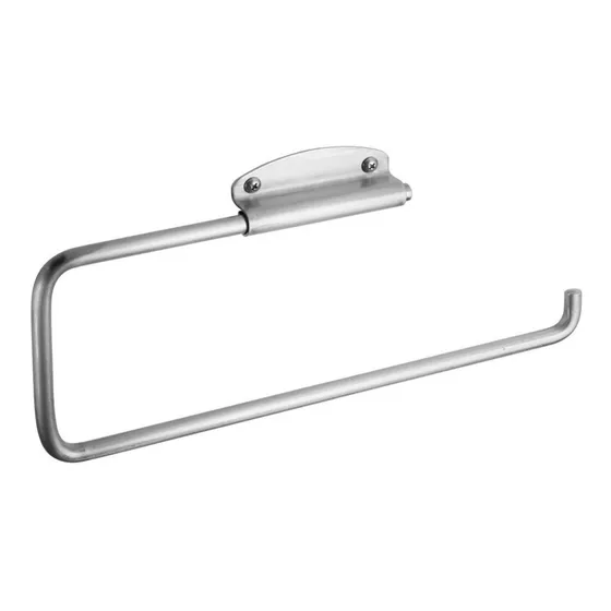 Porta Rollo De Pared P/ Toallin Papel Acero Inox P/ Cocina