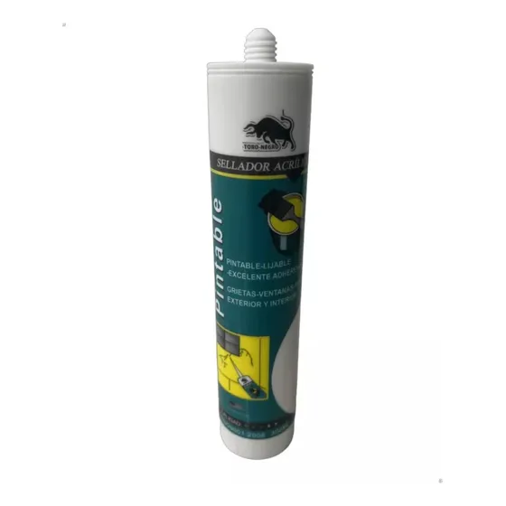 Sellador Acrílico Blanco T. N - Silicona Pintable - 300ml