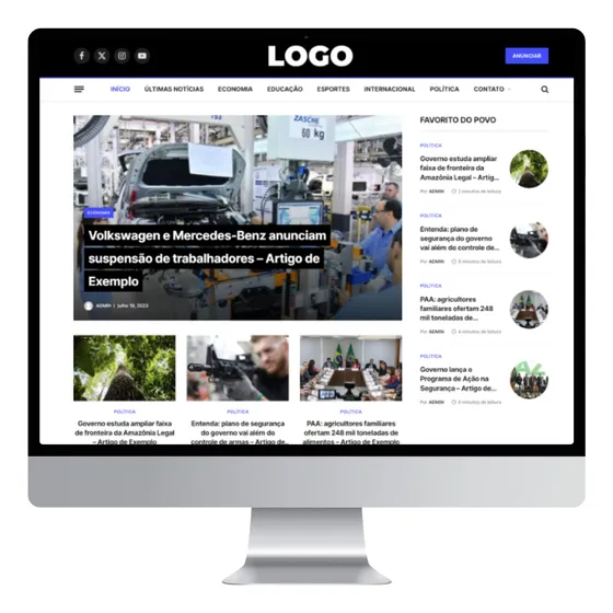 Portal De Notícias