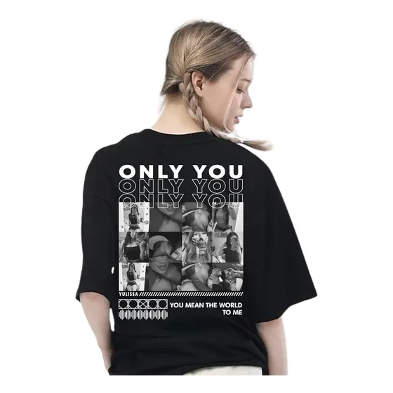 Franela Amor Pareja Personalizada Only You Love Regalo