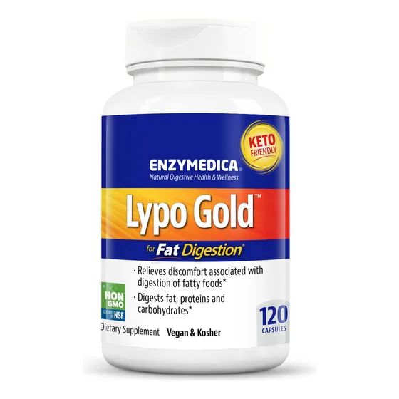 Enzymedica Lypo Gold, 120 Unidades