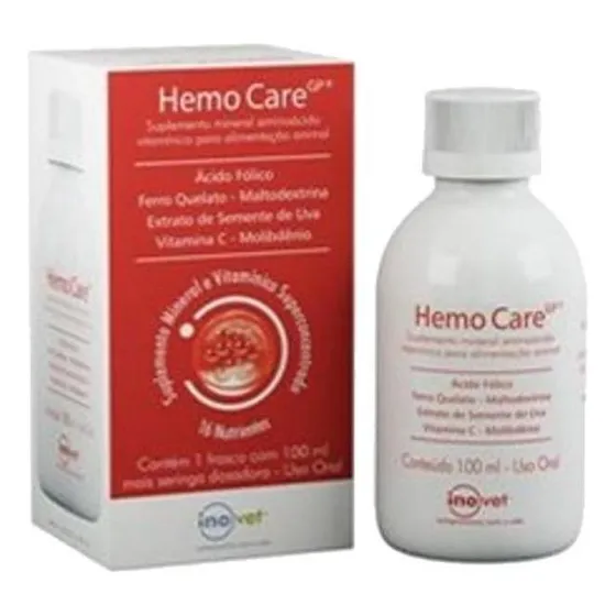 Hemo Care Trata Anemia Deficiência Ferro Desnutrição 100ml Apresentação Frasco 100ml