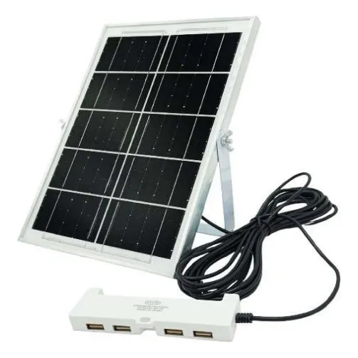 Cargador Universal De Panel Solar 6w