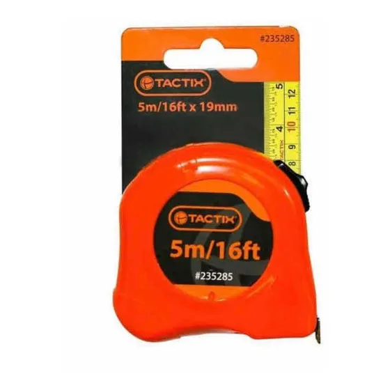 Huincha Medir Tactix En Display 5 Mts - Mod 235285