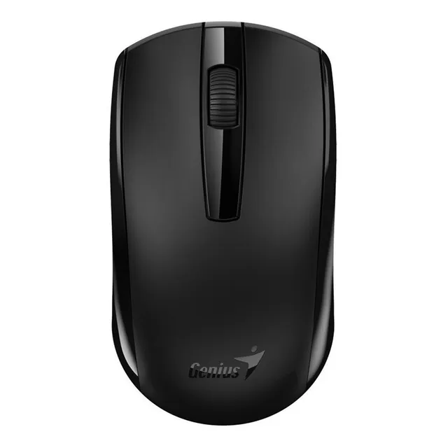 Mouse Genius Eco-8100 Recargable Inalambrico Usb Bateria - Negro