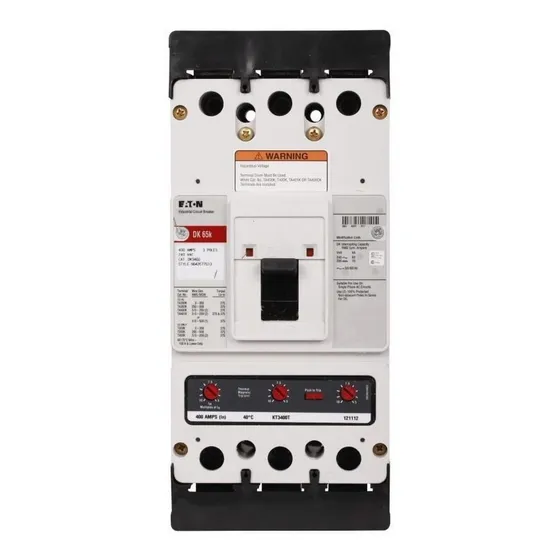 Breaker Trifasico Dk 3x300 Amps Eaton Dk3300