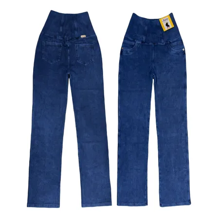 Pack2 Jeans Fajero Bota Recta Nieves