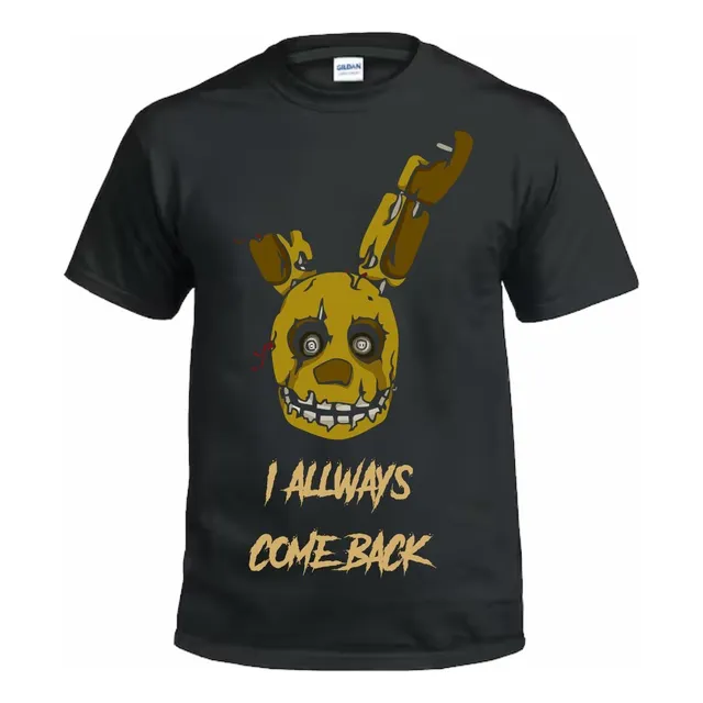 Remeras Five Night At Freddy´s  Springtrap 100% Algodon