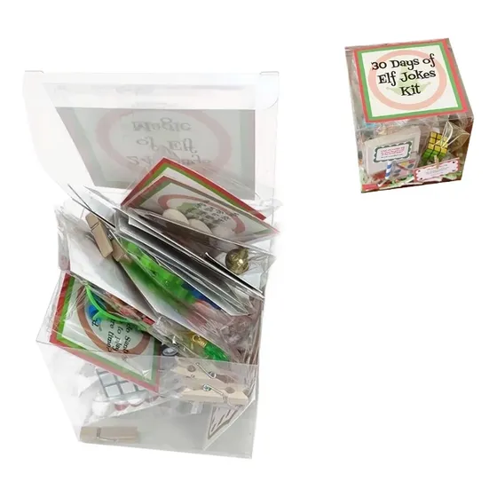 - Set De 30 Días De Elfos Navideños For Niños
