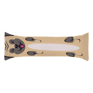Fronha Travesseiro Corpo C/ Zíper 1,30mx38cm Fibra Silicone Fronha Travesseiro Corpo C/ Zíper 1,30mx38cm Fibra Silicone