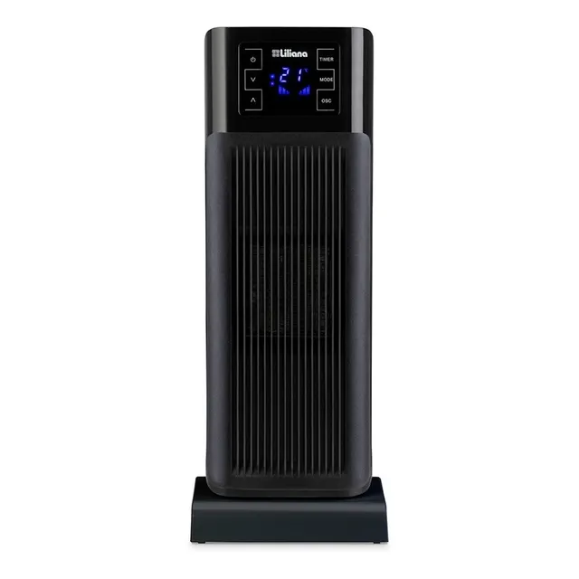 Liliana TF150 color negro 220V calefactor torre con forzador controlhot